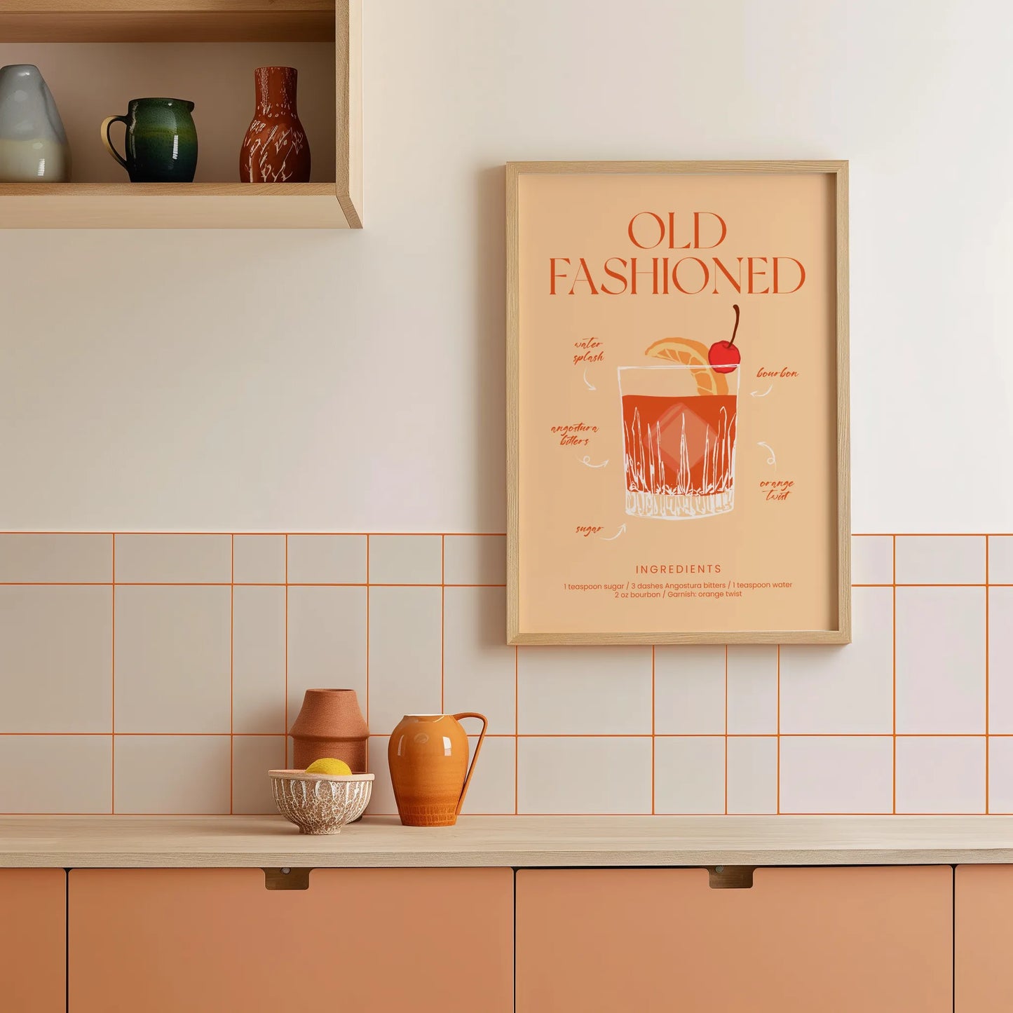 Old Fashioned Cóctel Receta