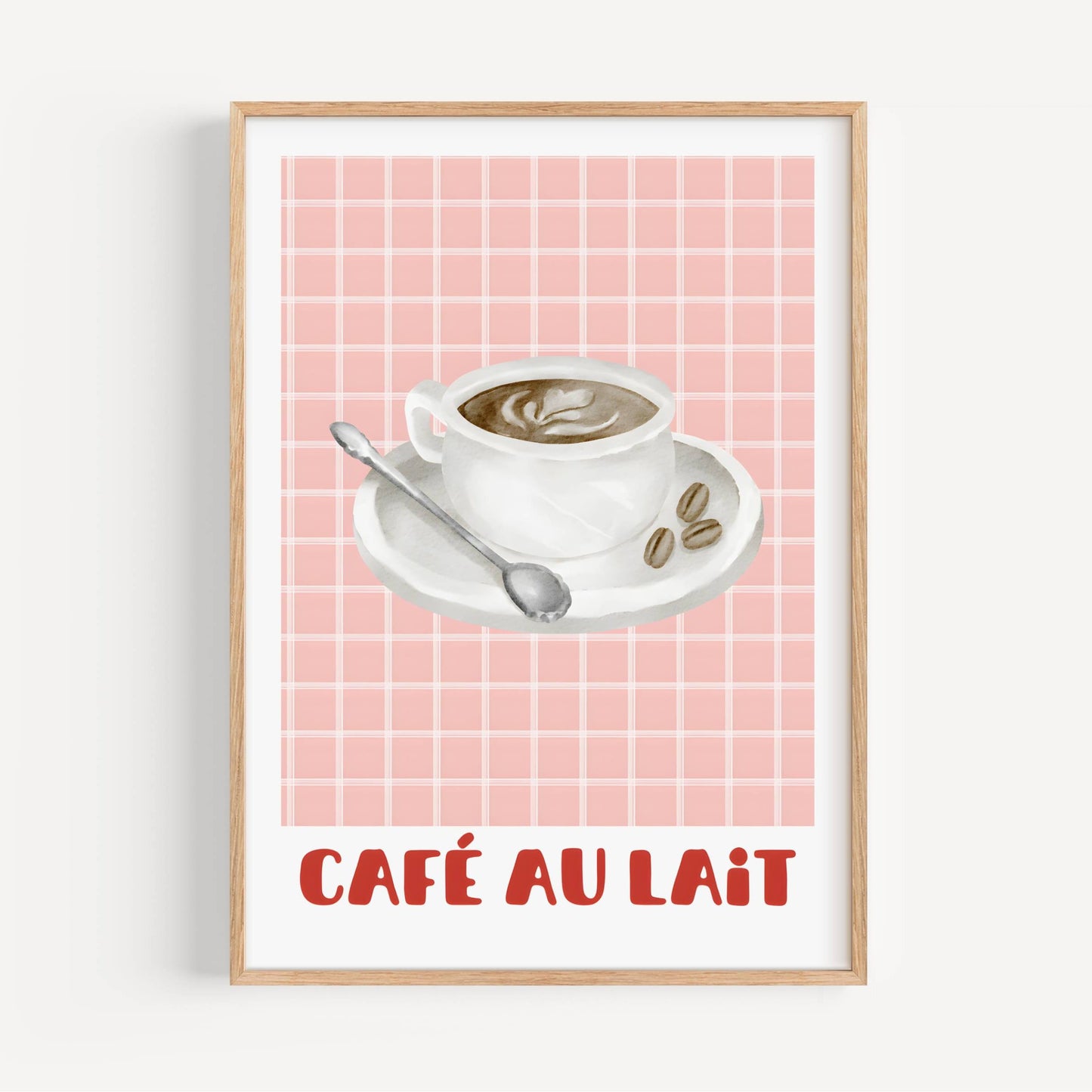 Café Au Lait Poster