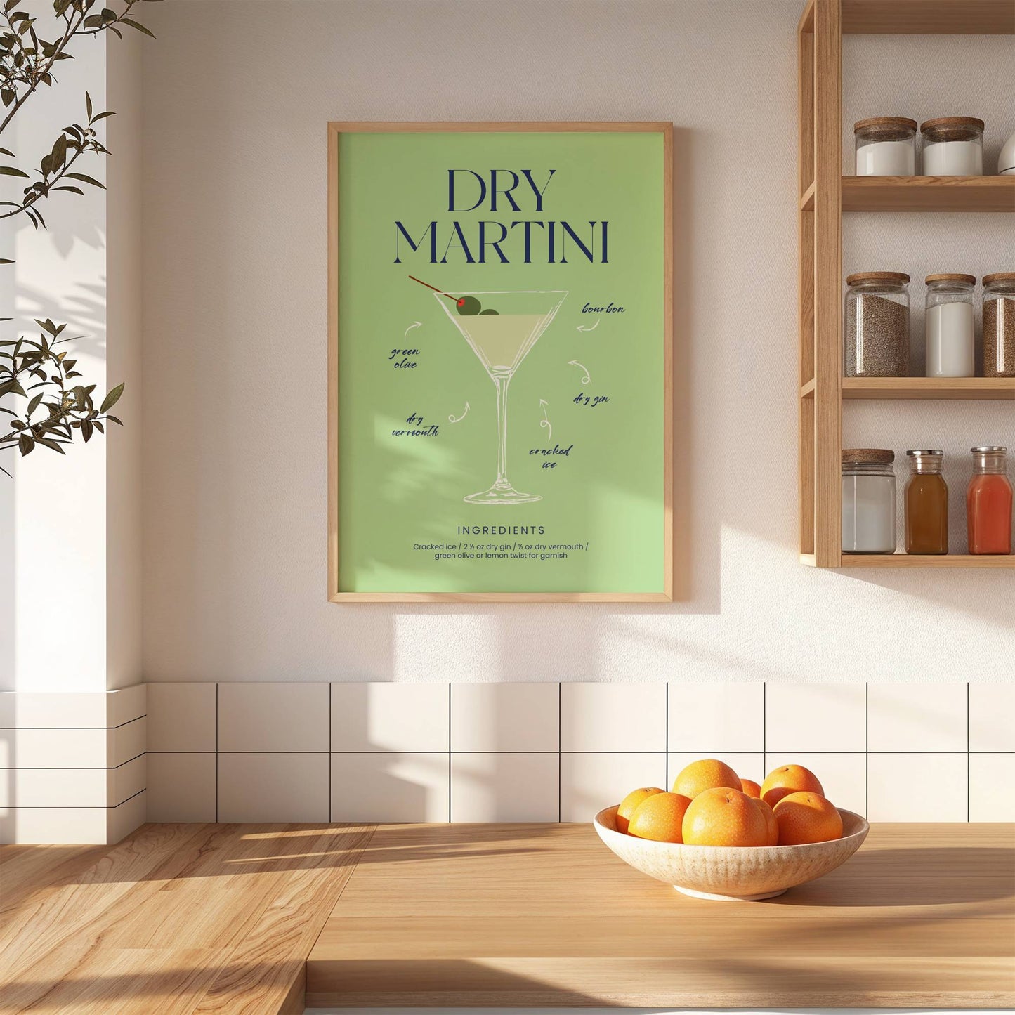 Dry Martini Cóctel Receta