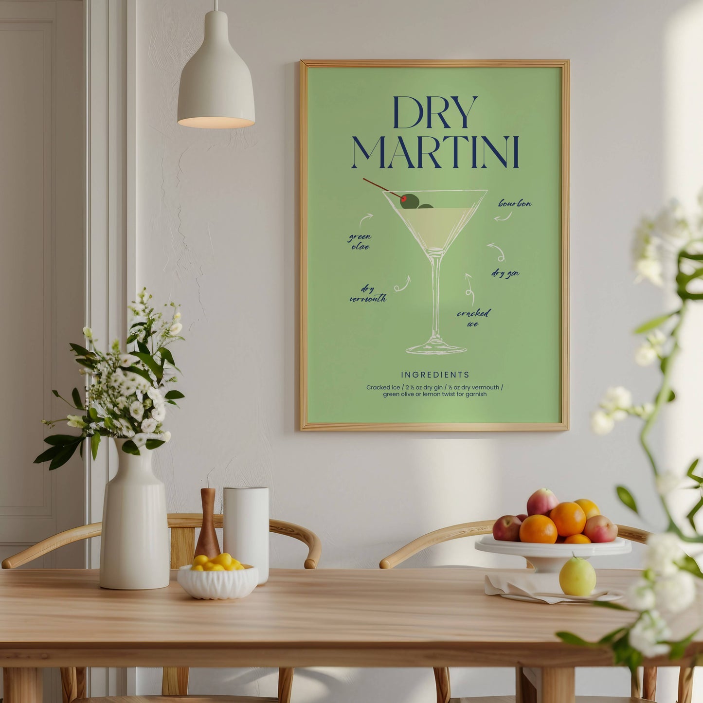 Dry Martini Cóctel Receta