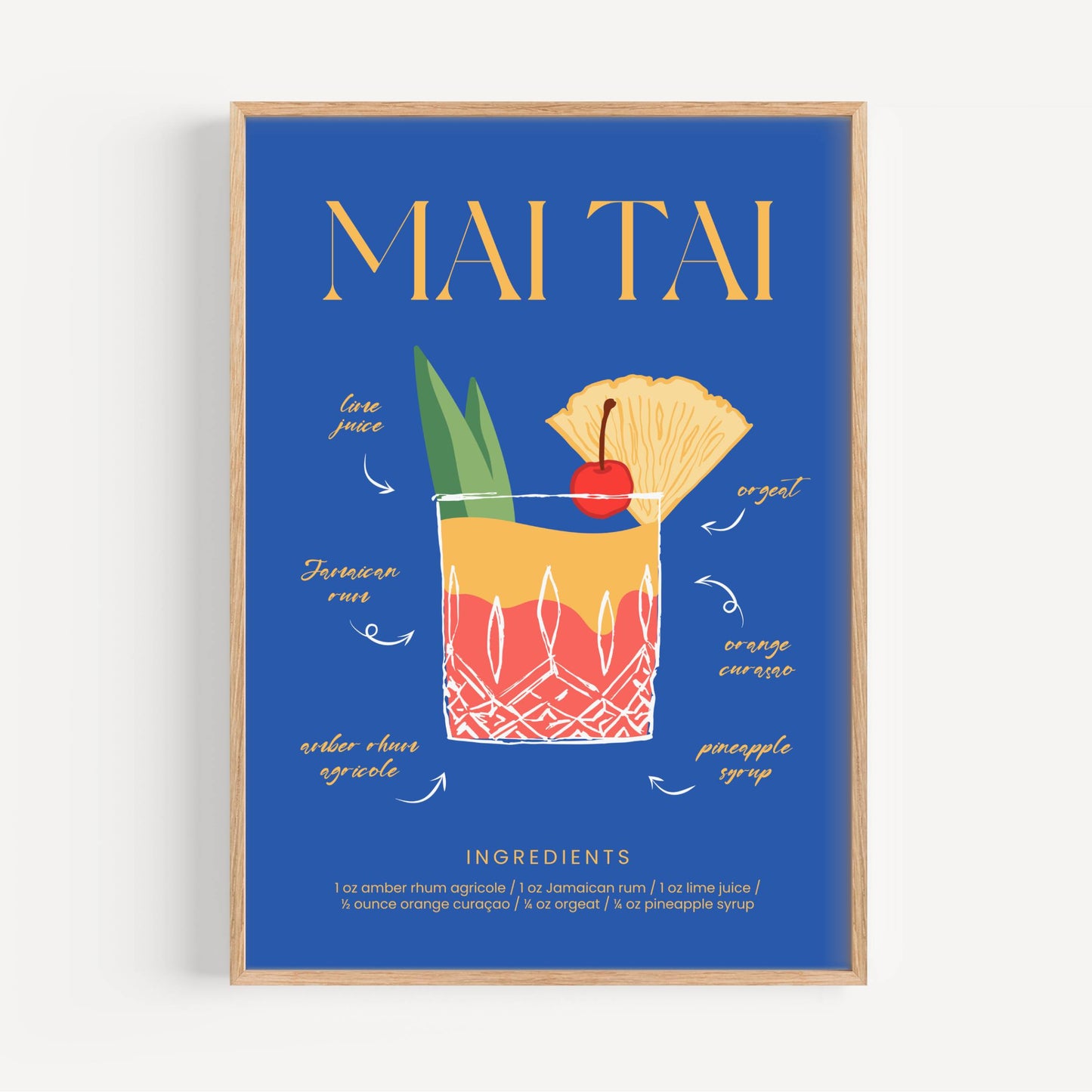 Mai Tai Cóctel Receta