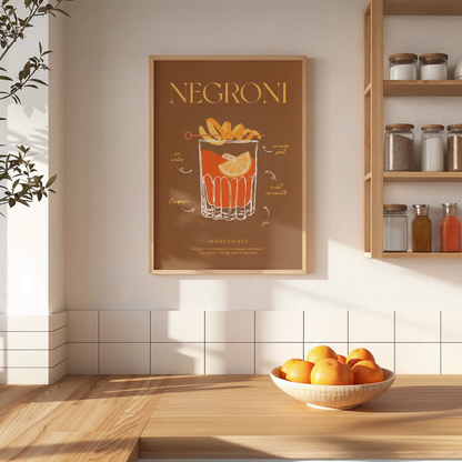 Negroni Cóctel Receta