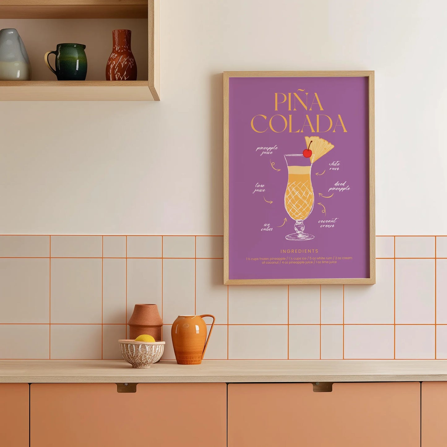 Piña Colada Cóctel Receta