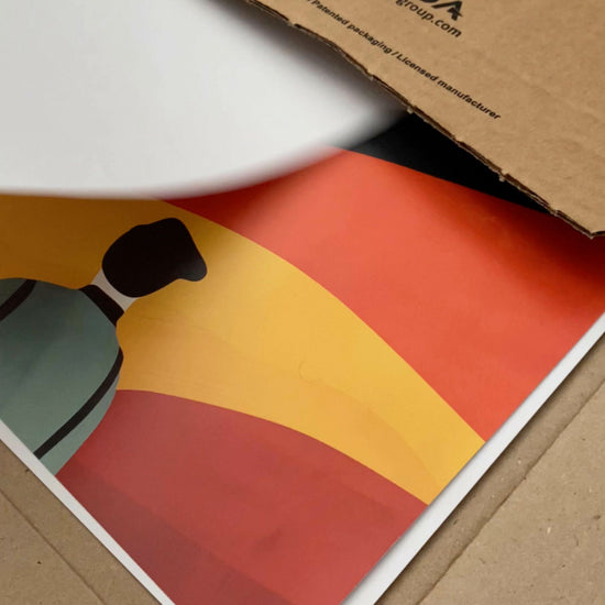 unboxing de laminas decorativas abstractas