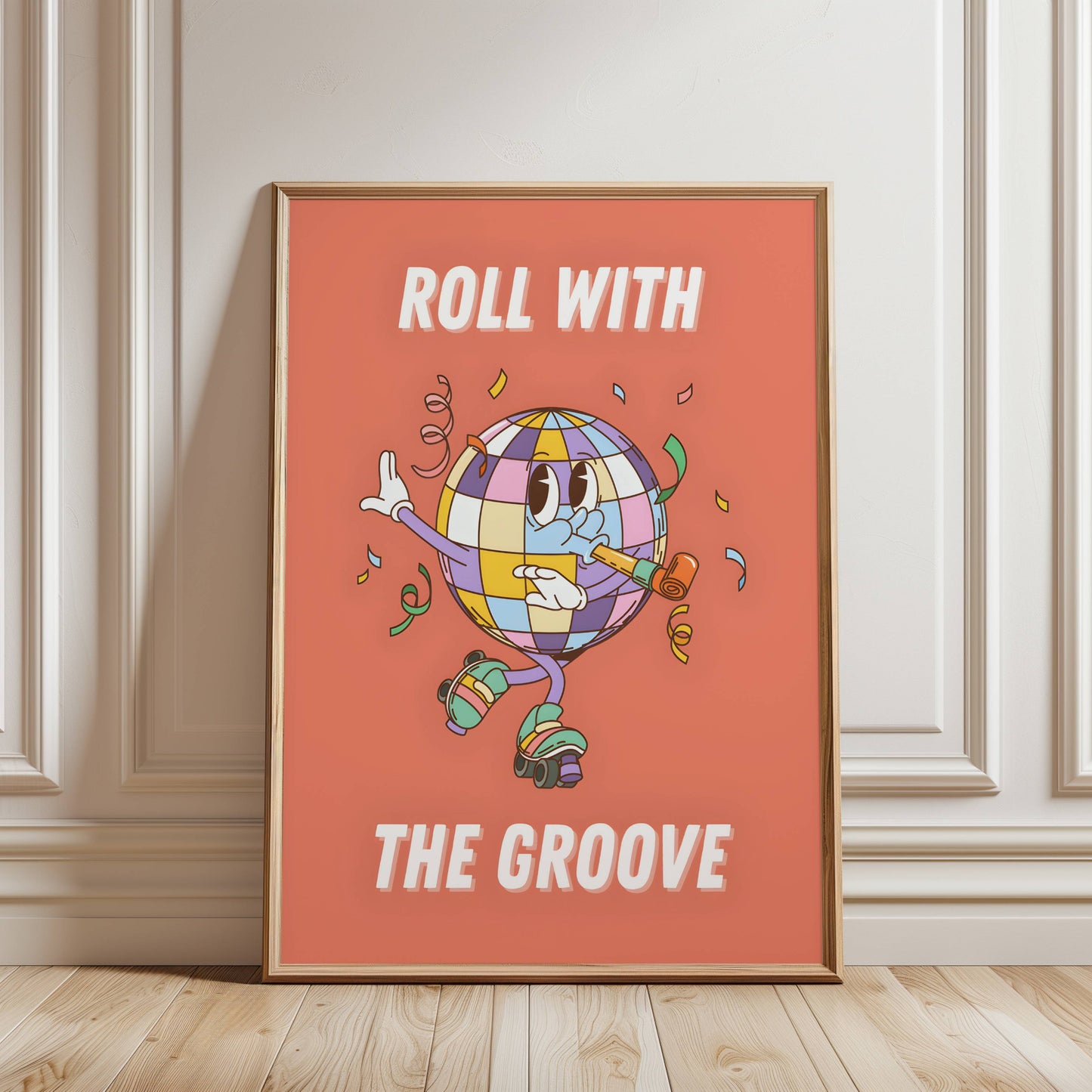 Roll With The Groove Poster