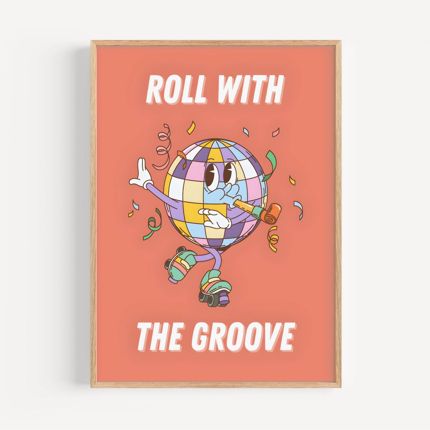 Roll With The Groove Poster