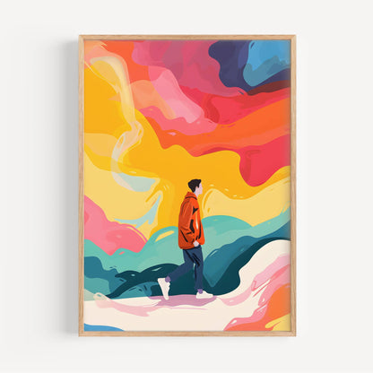 Walking On Clouds Poster